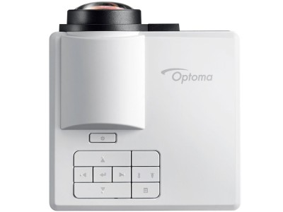 Optoma ML1050ST+ Projector - 1000 Lumens, 16:10 WXGA, 0.8:1 Throw Ratio - LED Lamp-Free Short Throw with Auto Focus