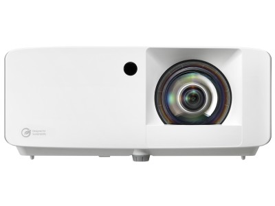 Optoma ZK430ST Projector - 3700 Lumens, 16:9 4K UHD HDR, 0.496:1 Throw Ratio - Short Throw Laser Lamp-Free Eco-Friendly Ultra-Compact