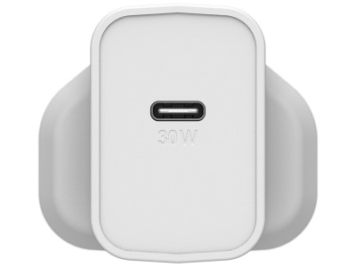 Otterbox 30W USB-C Fast Charge Wall Charger - White - 78-80487
