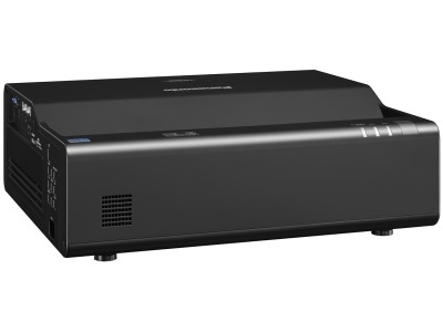 Panasonic PT-CMZ50 Black Projector - 5200 Lumens, 16:10 WUXGA, 0.235:1 Throw Ratio - Laser Lamp-Free Ultra Short Throw