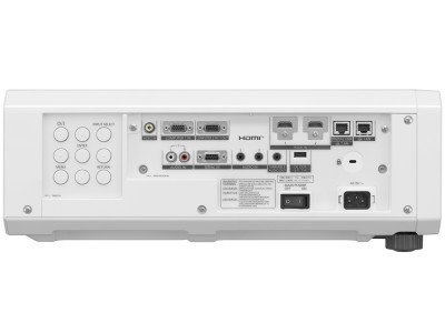 Panasonic PT-FRZ60W White Projector - 6000 Lumens, 16:10 WUXGA, 1.46-2.94:1 Throw Ratio - Laser Lamp-Free Installation