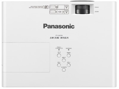 Panasonic PT-LW336 Projector - 3100 Lumens, 16:10 WXGA, 1.47-1.77:1 Throw Ratio