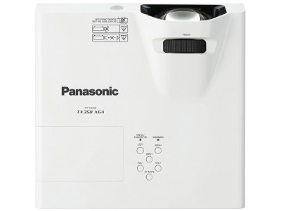 Panasonic PT-TX350 Projector - 3200 Lumens, 4:3 XGA, 0.46:1 Throw Ratio - Short Throw