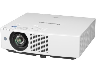 Panasonic PT-VMZ51S White Projector - 5200 Lumens, 16:10 WUXGA, 1.09-1.77:1 Throw Ratio - Laser Lamp-Free - No Digital Link