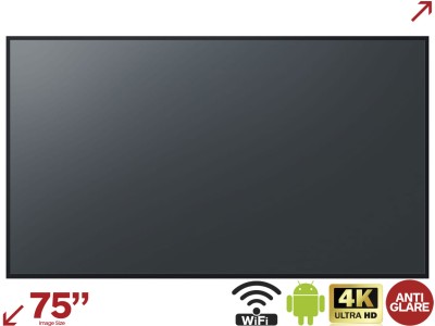 Panasonic TH-75CQE2W 75” 4K Smart Large Format Digital Signage Display