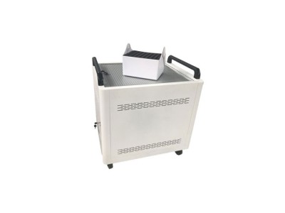 Parotec-IT P-TEC T32-B 32 Bay iPad & Tablet Secure Store & Charge Trolley with Baskets
