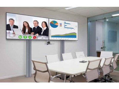 Peerless-AV VCM580 Dual-Display Video Conferencing Stand
