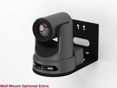 PTZOptics PT12X-4K-GY 12X Move 4K Auto-Tracking PTZ Camera with NDI®|HX in Grey - 12x