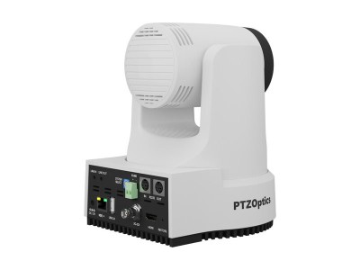 PTZOptics PT12X-4K-WH 12X Move 4K Auto-Tracking PTZ Camera with NDI®|HX in White - 12x