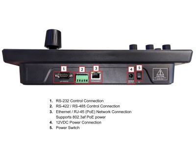 PTZOptics PT-JOY-G4 IP Network & Serial Joystick Controller for PTZ Cameras