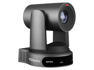 PTZOptics PT30X-4K-GY 30X Move 4K Auto-Tracking PTZ Camera with NDI®|HX in Grey - 30x