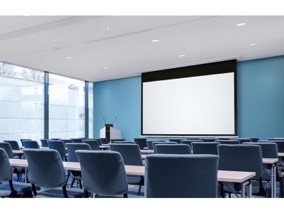 Sapphire 16:9 Ratio 203.2 x 114.6cm Ceiling Recessed Projector Screen - SESC200BWSF-A2