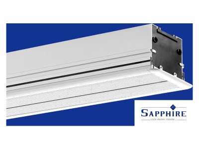 Sapphire 16:9 Ratio 234 x 132cm Ceiling Recessed Projector Screen - SETC240WSF-ATR - Tab-Tensioned