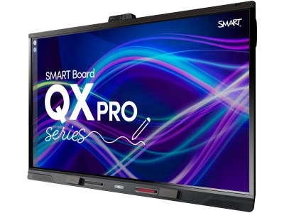 SMART Board® 86” QX Pro Interactive Display in Black with Smart Meeting Pro
