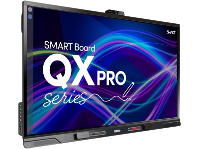 SMART Board® 75” QX Pro Interactive Display in Black with Smart Meeting Pro