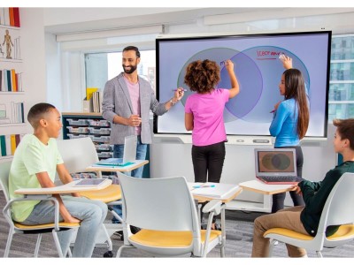 SMART Board RX275-5A 75” 4K RX Enterprise Device Licensing Agreement (EDLA) Certified Interactive Display with iQ