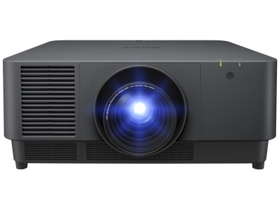 Sony VPL-FHZ101/B Black Projector - 10000 Lumens, 16:10 WUXGA, 1.30-1.96:1 Throw Ratio - Laser Lamp-Free Installation - Standard Lens