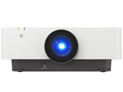 Sony VPL-FHZ80 White Projector - 6000 Lumens, 16:10 WUXGA, 1.39-2.23:1 Throw Ratio - Laser Lamp-Free Installation - Standard Lens