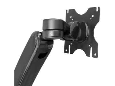 StarTech ARMPIVWALL Single-Monitor Wall Arm - Black - for Screens up to 30" and below 9kg