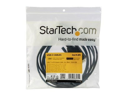 StarTech 3 Metre USB-C to DVI Cable - CDP2DVI3MBNL
