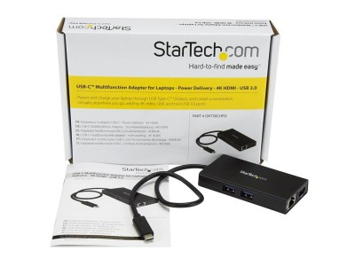 StarTech DKT30CHPD USB-C Multifunction Adapter for Laptops