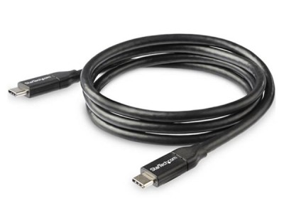 StarTech USB2C5C1M 1M USB-C to USB-C Cable - Black