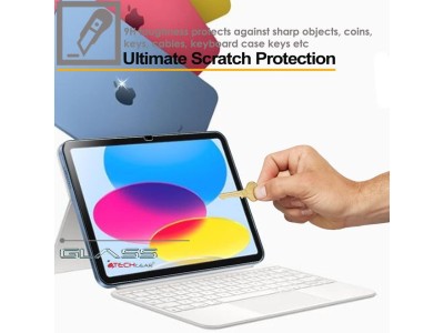 TechGear 3 Pack Tempered Glass Screen Protector for iPad 10.9" Gen10 2022