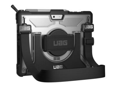 UAG 321073114343 Plasma Anti-Shock Case with Strap for Surface Go / Go 2 / Go 3 / Go 4 10.5" - Black / Clear