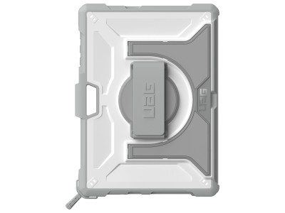 UAG 321073B14130 Plasma Healthcare Anti-Shock Case with Handstrap for Surface Go / Go 2 / Go 3 / Go 4 10.5" - White / Grey