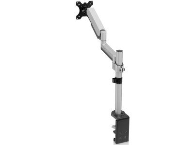 V7 DM1TA-1E LCD Arm Desk Mount - Silver - for 17" - 32" Screens up to 8kg