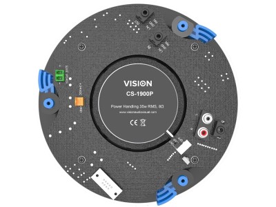Vision CS-1900P Pair of 35w 2-Way Active Bluetooth Ceiling Loudspeakers