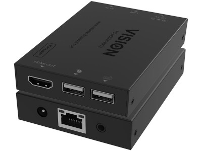 Vision TC-HDMIIPRX/3 HDMI-over-IP Cat6 Receiver with 150m Range 