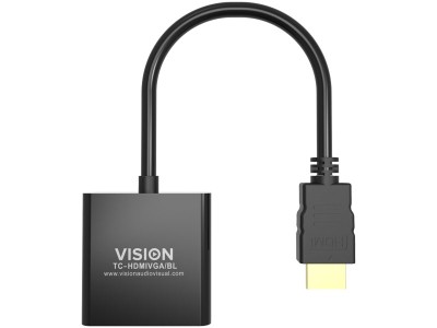 VISION Professional HDMI to VGA Adaptor - TC-HDMIVGA/BL
