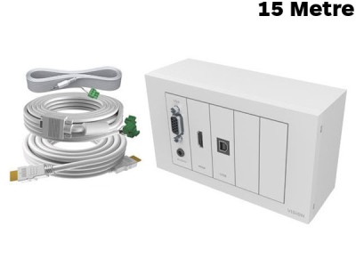 Vision Techconnect TC3 HDMI, VGA, USB Installation Kit with 15M Cables