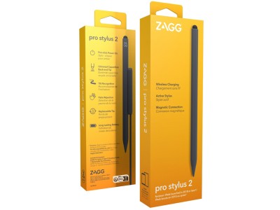 Zagg Active Pro Stylus 2 for specified iPad models - 109912139 - Grey
