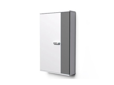 zioxi Slimline Cabinet - Store and Charge 10 Bay for Chromebooks or Netbooks - CHRGWC-CB-10-C