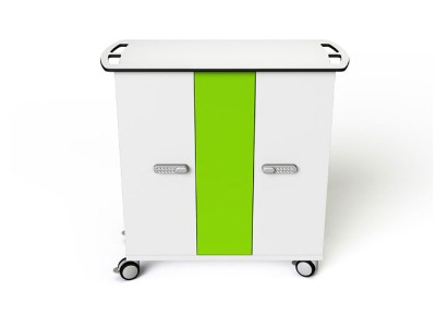 zioxi CHRGT-TB-32-C iPad & Tablet Security Trolley, Store and Charge, 32 Bay - Code Lock