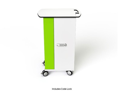 zioxi CHRGTUC-TB-16-C iPad & Tablet 16 Bay Store & USB-C Charge Trolley - Code Lock