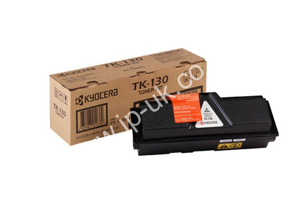 Genuine Kyocera TK-130 / 1T02HS0EU0 Black Toner Cartridge to fit FS-1350DN Mono Laser Printer