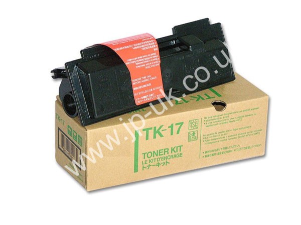Genuine Kyocera TK-17 / 1T02BX0EU0 Black Toner Cartridge to fit FS-1000 Mono Laser Printer
