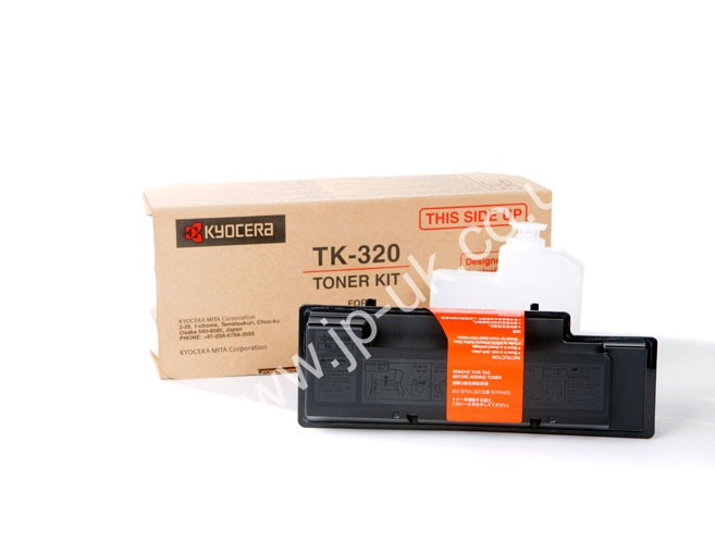Genuine Kyocera TK-320 / 1T02F90EU0 Black Toner Cartridge to fit FS-3900DN Mono Laser Printer