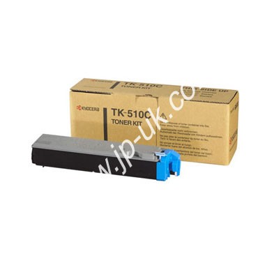 Genuine Kyocera TK-510C / 1T02F3CEU0 Cyan Toner Cartridge to fit FS-C5030N Colour Laser Printer  