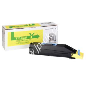 Genuine Kyocera TK-865Y / 1T02JZAEU0 Yellow Toner Cartridge to fit Kyocera Colour Laser Printer  
