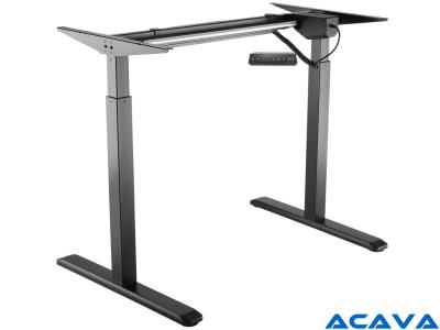 Acava EDF01AB Single Motor Electric Height Adjustable Sit-Stand Desk Frame - Black