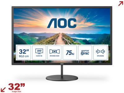 AOC Q32V4 32” 16:9 QHD Monitor