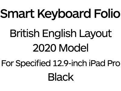 Apple Smart Keyboard Folio for specified 12.9-inch iPad Pro - UK Layout - MXNL2B/A