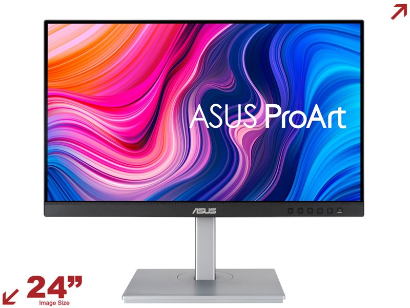 ASUS ProArt PA247CV 16:9 Full HD 24” IPS Monitor with USB-C and 100% sRGB