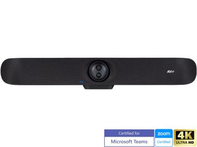 AVer VB350 Dual Lens PTZ Video Bar With a Hybrid 18X Zoom for Medium & Large Rooms - 18x