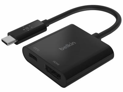 Belkin AVC002BTBK USB-C to HDMI + Charge Adapter - Black