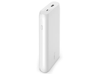 Belkin 20000mAh BoostCharge 20K Power Bank with Fast Charge - White - BPB002BTWT